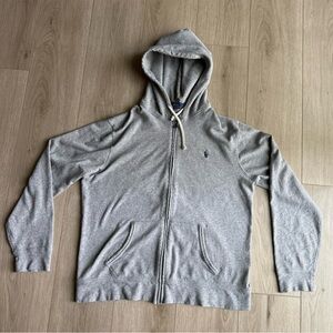 Polo Ralph Lauren Gray Zip-Up Men's Sweater